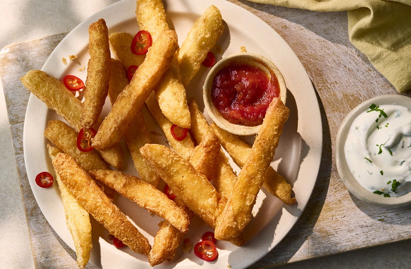 Explore the Flavors from the Twin Peaks Menu 47 Halloumi Fries